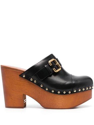 CHLOÉ - Jeannette Leather Clogs - Chloé - Modalova