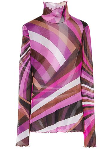 PUCCI - Printed High-neck Top - Pucci - Modalova