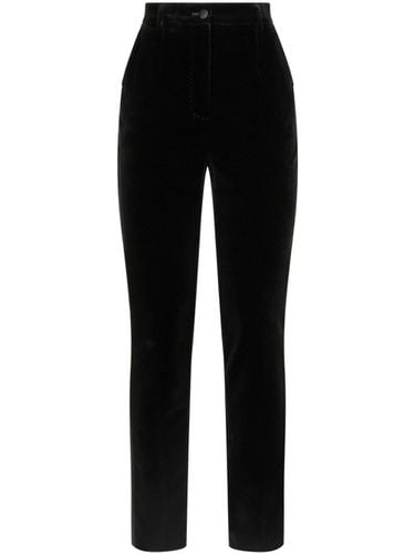 Velvet Tuxedo Trousers - Dolce & Gabbana - Modalova