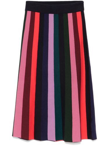 PS PAUL SMITH - Striped Midi Skirt - PS Paul Smith - Modalova