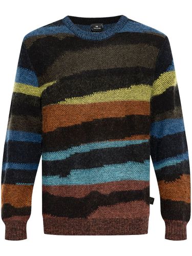 Multi Wave Cotton Blend Sweater - PS Paul Smith - Modalova