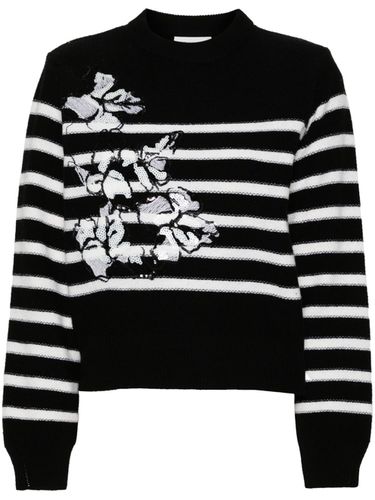 ERMANNO - Wool Embroidered Sweater - Ermanno - Modalova