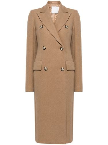 Wool Double-breasted Coat - Sportmax - Modalova