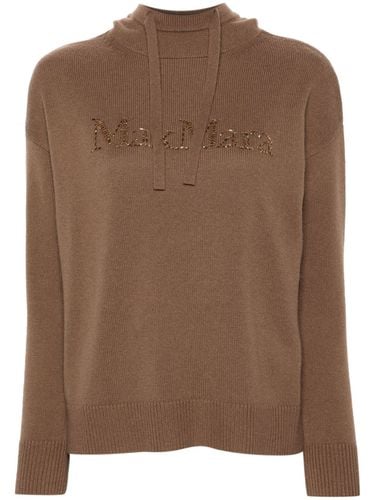 S MAX MARA - Logo Wool Hoodie - 'S Max Mara - Modalova