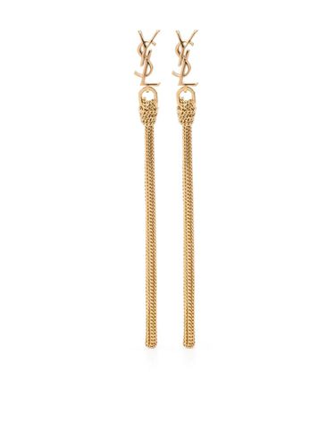 SAINT LAURENT - Cassandre Earrings - Saint Laurent - Modalova