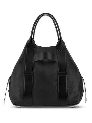 Script Medium Leather Tote Bag - Hogan - Modalova