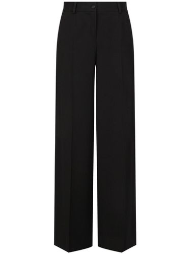 Wool Flared Trousers - Dolce & Gabbana - Modalova