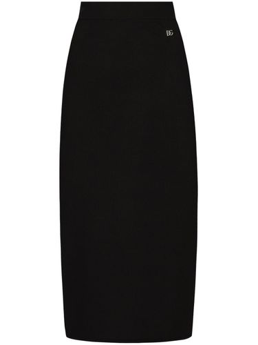 Knitted Midi Skirt - Dolce & Gabbana - Modalova