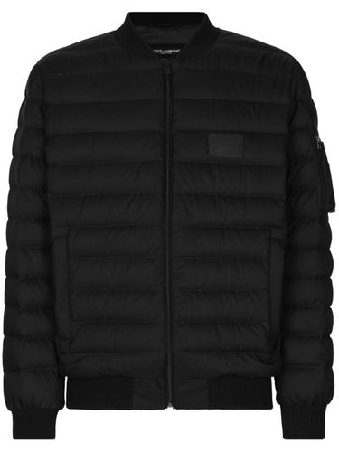 DOLCE & GABBANA - Short Down Jacket - Dolce & Gabbana - Modalova