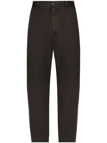 DOLCE & GABBANA - Cotton Trousers - Dolce & Gabbana - Modalova