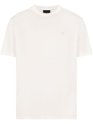 EMPORIO ARMANI - Logo Cotton Shirt - Emporio Armani - Modalova