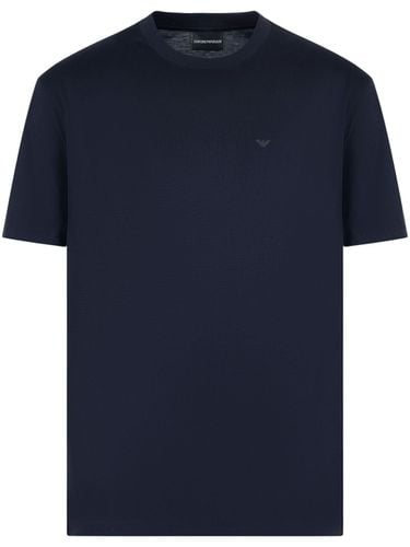 EMPORIO ARMANI - Logo Cotton Shirt - Emporio Armani - Modalova