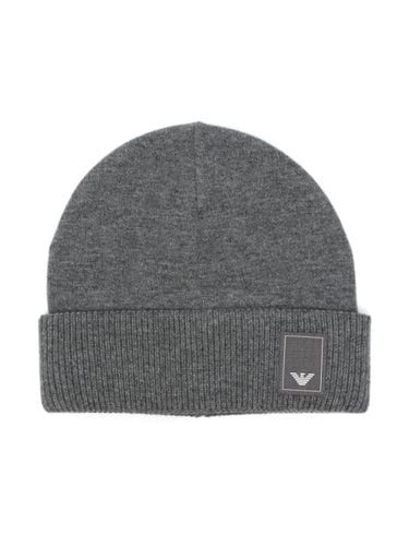 EMPORIO ARMANI - Wool Beanie - Emporio Armani - Modalova