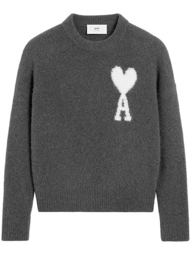 Ami De Coeur Wool Sweater - Ami Paris - Modalova