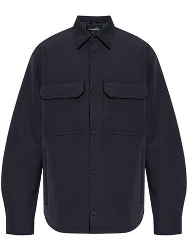 EMPORIO ARMANI - Nylon Overshirt - Emporio Armani - Modalova