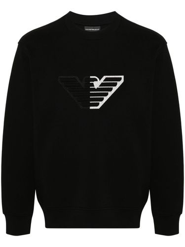 Logo Cotton Sweatshirt - Emporio Armani - Modalova