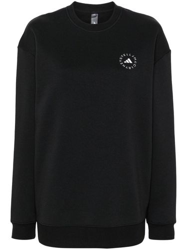 Logo Organic Cotton Swatshirt - Adidas By Stella Mccartney - Modalova