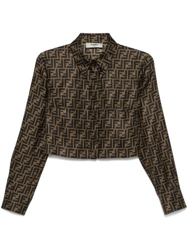 FENDI - Ff Silk Shirt - Fendi - Modalova