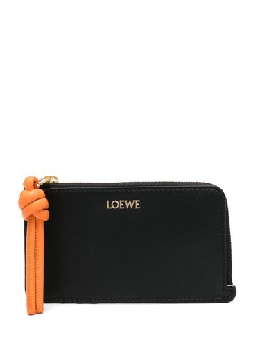 LOEWE - Knot Leather Card Holder - Loewe - Modalova