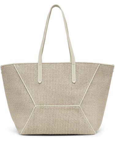 Rafia Shopping Bag - Brunello Cucinelli - Modalova