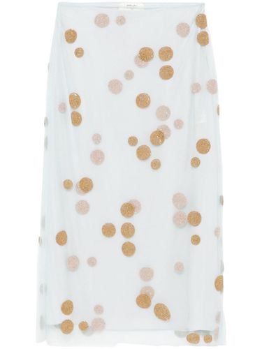 FENDI - Embroidered Midi Skirt - Fendi - Modalova