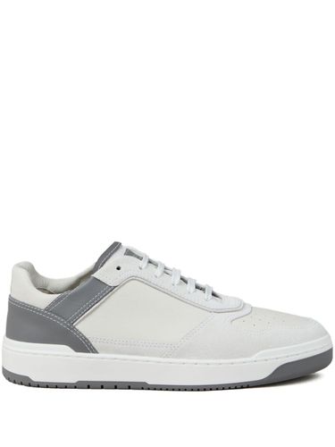 Suede And Leather Basket Sneakers - Brunello Cucinelli - Modalova