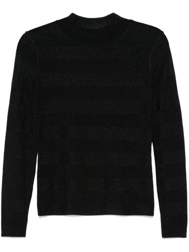 Striped Crewneck Sweater - Emporio Armani - Modalova