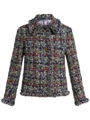 ETRO - Wool Tweed Jacket - Etro - Modalova