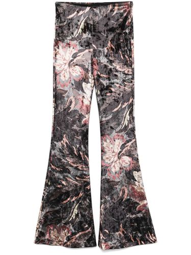 ETRO - Printed Flared Trousers - Etro - Modalova