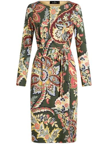 ETRO - Printed Midi Dress - Etro - Modalova