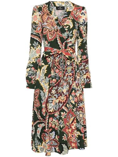 ETRO - Printed Midi Dress - Etro - Modalova