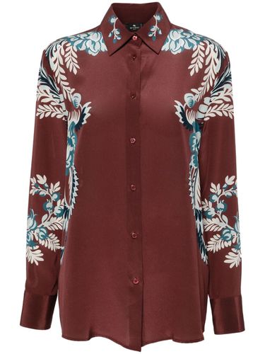 ETRO - Printed Silk Shirt - Etro - Modalova