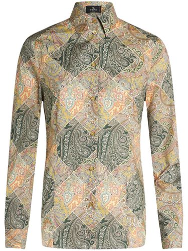 ETRO - Printed Cotton Shirt - Etro - Modalova