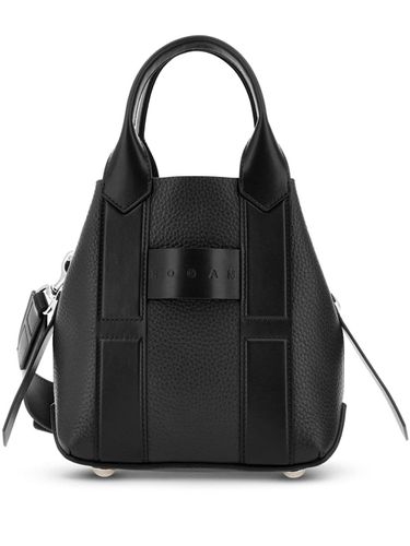 Script Small Leather Tote Bag - Hogan - Modalova