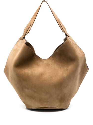 Lotus Medium Leather Shoulder Bag - Khaite - Modalova