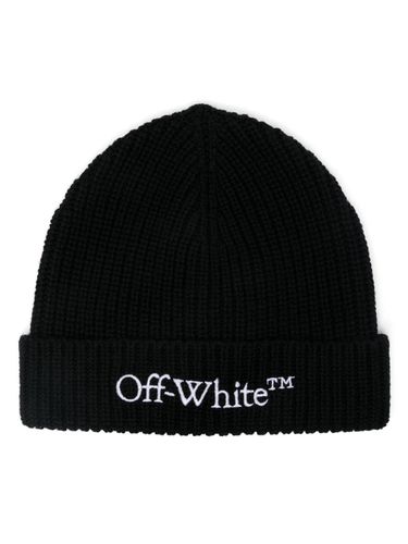 OFF-WHITE - Wool Logo Beanie - Off-White - Modalova