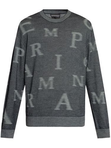 Wool Crewneck Sweater - Emporio Armani - Modalova