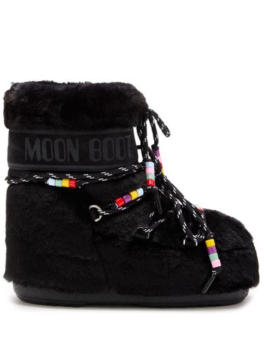 Icon Low Faux Fur Beads Snow Boots - Moon Boot - Modalova