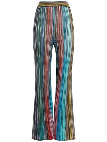 Flared Leg Striped Trousers - Missoni - Modalova