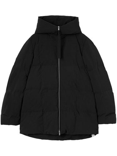 Zipped Hooded Down Jacket - Jil Sander - Modalova