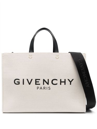 G-tote Medium Canvas Tote Bag - Givenchy - Modalova