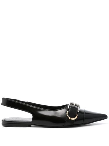 Voyou Leather Slingback Flats - Givenchy - Modalova