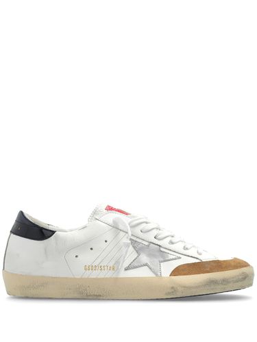 Super Star Leather Sneakers - Golden Goose - Modalova