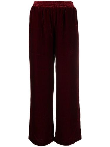 GOLDHAWK - Velvet Wide-leg Trousers - Goldhawk - Modalova