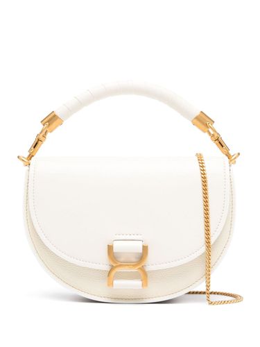 CHLOÉ - Leather Marcie Handbag With Chain Belt - Chloé - Modalova