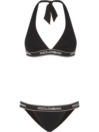 Dg Essentials Bikini With Logo Elastic Band - Dolce & Gabbana - Modalova