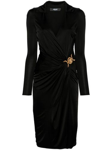 Medusa '95 Stretch Jersey Midi Dress - Versace - Modalova