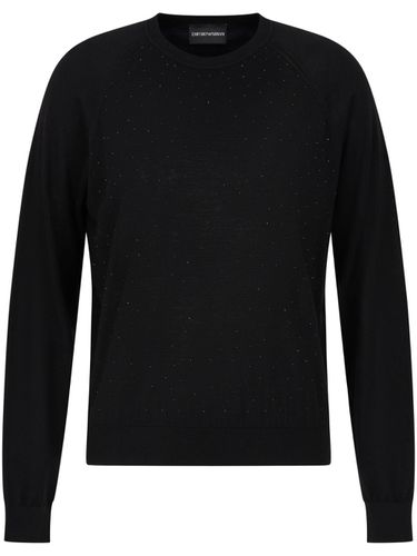 EMPORIO ARMANI - Logo Wool Sweater - Emporio Armani - Modalova