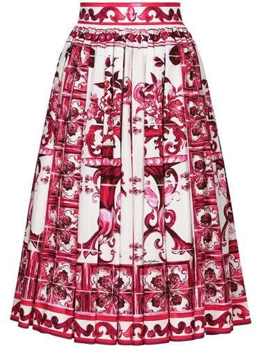 Maiolica Print Skirt - Dolce & Gabbana - Modalova