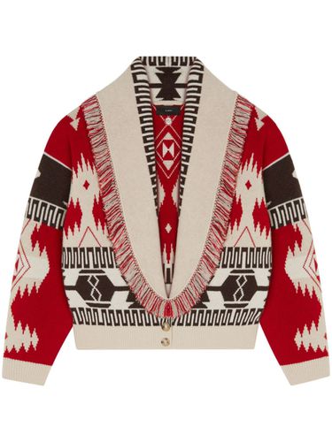 Icon Jacquard Wool And Cashmere Cardi-bomber - Alanui - Modalova